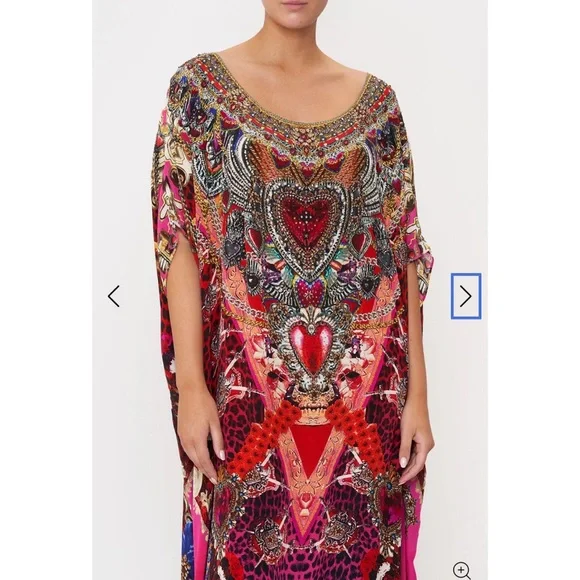 Camilla ARTESANIA MANIA ROUND NECK KAFTAN - Picture 6 of 9